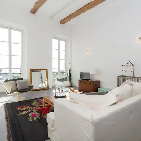 06j - Superb Duplex Loft With Ac - Sea View Nizza