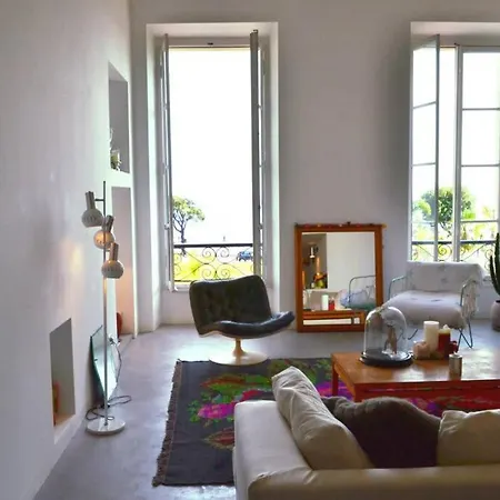 06j - Superb Duplex Loft With Ac - Sea View Apartman Nizza