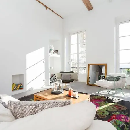 06j - Superb Duplex Loft With Ac - Sea View Νίκαια