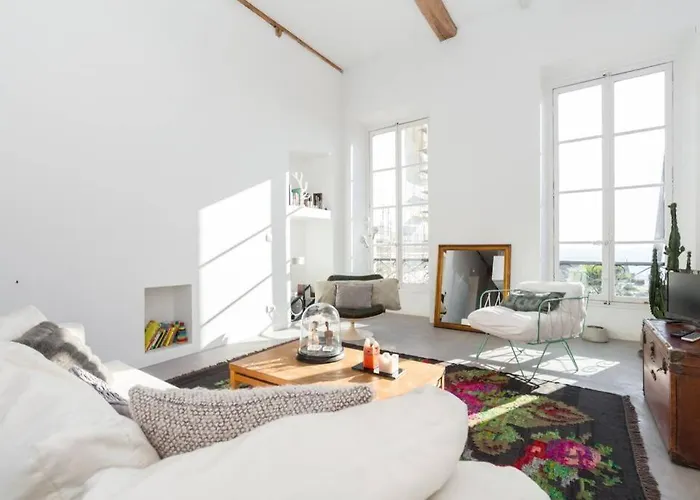 06j - Superb Duplex Loft With Ac - Sea View Nice