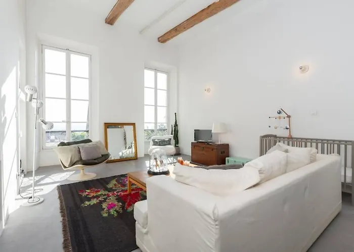 06j - Superb Duplex Loft With Ac - Sea View Nice