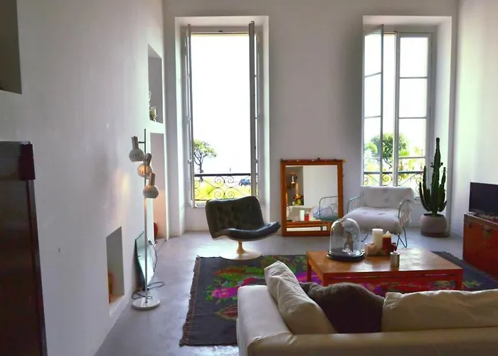 06j - Superb Duplex Loft With Ac - Sea View Appartement Nice
