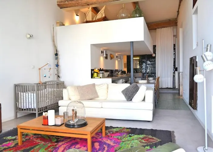06j - Superb Duplex Loft With Ac - Sea View Appartement *